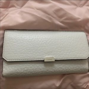 LODIS White/ Cream colored wallet